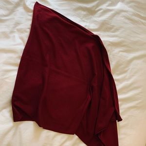 Beautiful Red Poncho